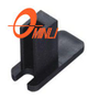 Schwarze kundenspezifische Teile aus PVC und Nylon, Fensterzubehör (ML-HA023)