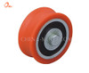 Orangefarbene Riemenscheibe mit Nylon-Lagerrad für Schiebefenster und Türrolle (ML-AT004)